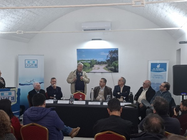 Autoridades de OSE lanzaron fideicomiso de obras en Maldonado y anunciaron adjudicaciones para San Carlos