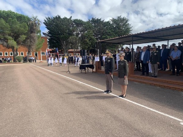 Teniente coronel Juan Sbarra asumió como jefe del Batallón de Ingenieros de Combate Nº 4