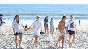 La modelo Valeria Mazza y su familia ya descansan en Punta del Este