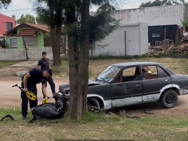 robó,fuga,caballo,moto,conductor,Policía