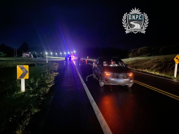 Ciclista murió tras ser atropellado por un auto en Ruta 8