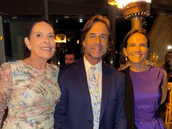 Lacalle Pou asistió a la boda de Victoria, que se llevó a cabo en el MACA
