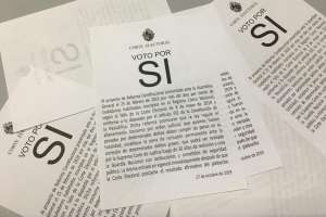 Denuncian faltante de hojas de votación del Si a la reforma en el departamento de Maldonado