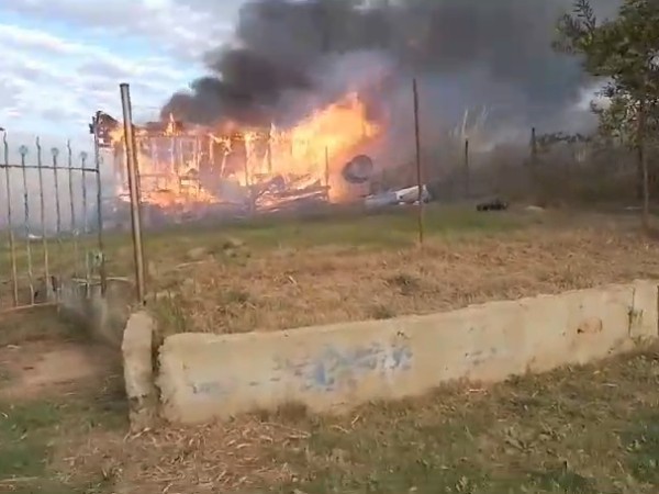 incendio intencional, balneario el chorro, formalizado,