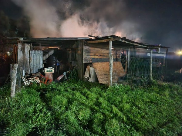 Incendio, san Carlos