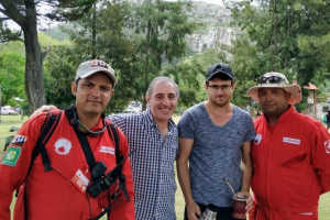 Elinger reclama apoyo para los rescatistas honorarios del Cerro Pan de Azúcar