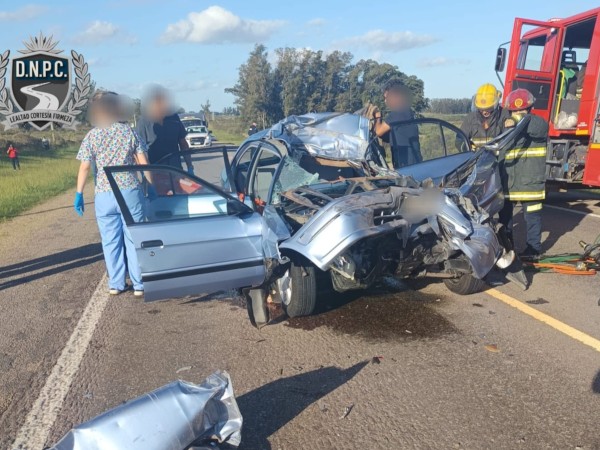 Choque fatal en Ruta 17: un hombre murió tras impactar contra un camión