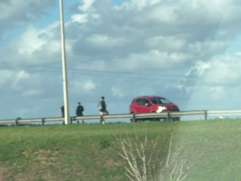 Colisión en Ruta 39: motociclista resultó lesionado tras chocar con una camioneta