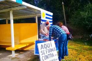 Frente Amplio redobla esfuerzos en último tramo de recolección de firmas por referéndum contra la LUC