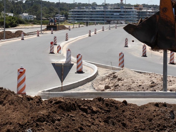 Intendencia prepara un fuerte paquete de obras: nueva rotonda en la Mansa, ciclovías y un plan contra inundaciones