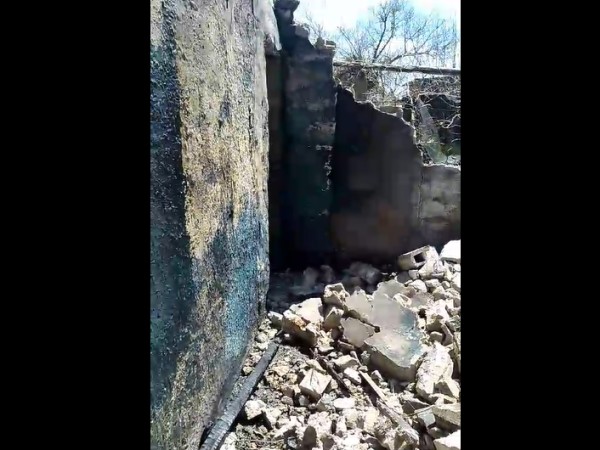 Tras incendiarse su casa en San Carlos que está en peligro de derrumbe familia necesita ayuda