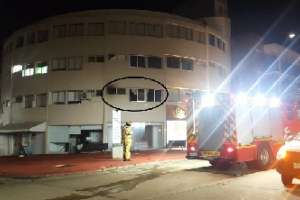 Pérdidas parciales en incendio en apartamento de Galería Caracol