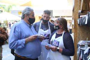 Antía visitó el encuentro de emprendedores que se realizó en el Mercado del Polo