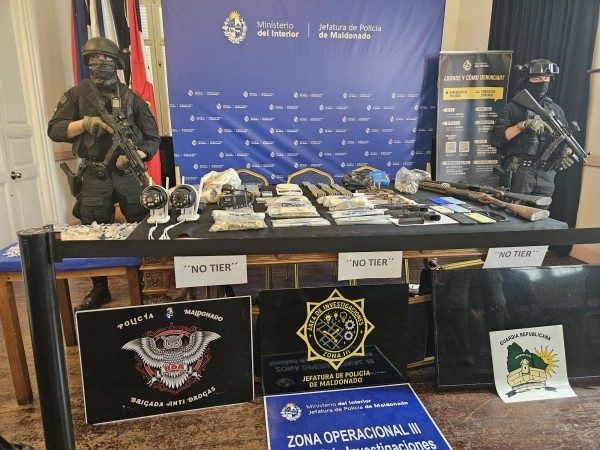 Formalizaron a seis adultos y condenaron a dos adolescentes tras operativo antidroga en San Carlos