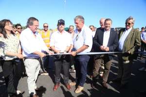 Maratónica inauguración de obras encabezaron el intendente Antía y presidente Lacalle Pou
