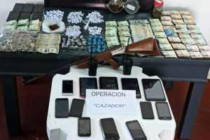 Operación “Cazador” condenó a 4 hombres e intervino  $ 165.000 pesos, 497 envoltorios de clorhidrato de cocaína, marihuana y un revólver  