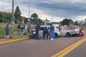 Tres autos colisionaron en la Ruta 39 pero no hubo heridos graves