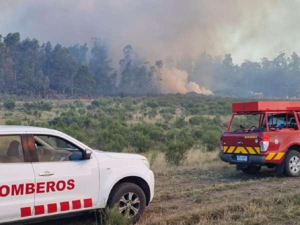 No hay propagación en incendio de Camino Igam