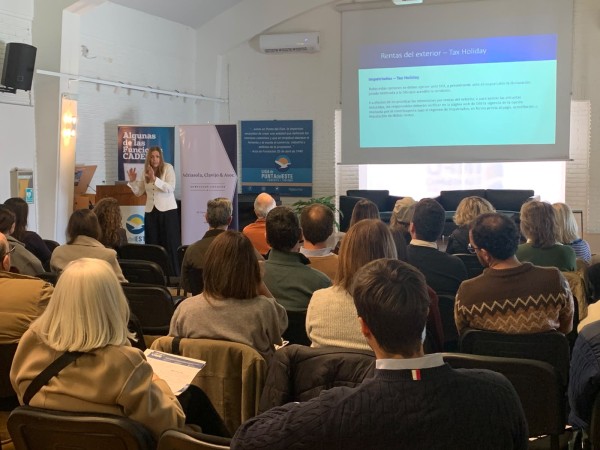Conversatorio en Punta del Este sobre cambios del IRPF en rentas del exterior