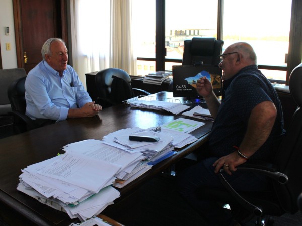 Intendencia y Administración Nacional de Puertos coordinan acciones para reordenar y reutilizar áreas del puerto de Piriápolis