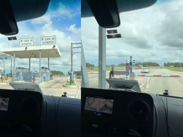 El insólito motivo por el que una pareja de argentinos quedó demorada en un peaje cuando viajaba a Punta del Este
