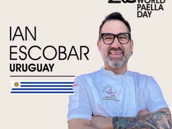 Chef uruguayo obtuvo el segundo lugar en el Mundial de Paella en Valencia