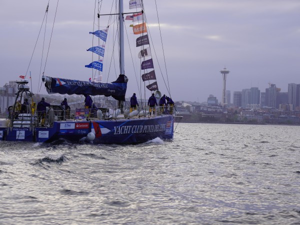 Contra tormentas y olas de siete metros: el " velero" Yacht Club Punta del Este superó el Pacífico Norte en la Clipper Race