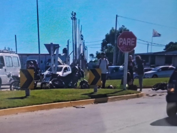 Siniestro de tránsito, motociclista