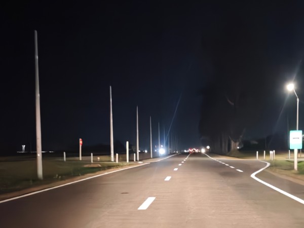 Intendencia instalará columnas plásticas en ruta 39 para reducir riesgos en choques y analiza extender el sistema a otras zonas