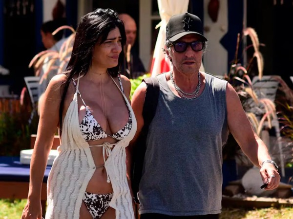 El actor Diego Peretti disfruta de su descanso en José Ignacio junto a su novia