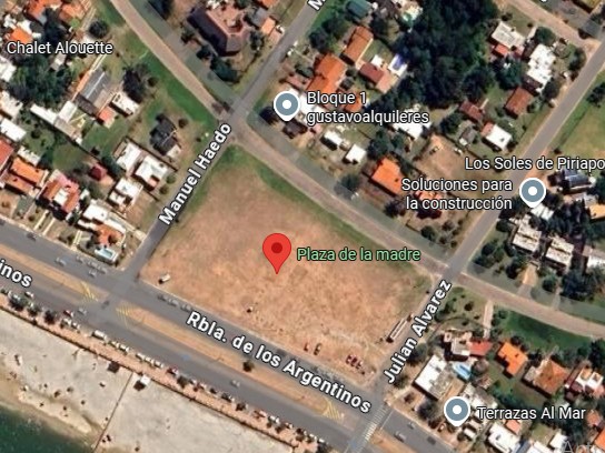 Intendencia de Maldonado solicitó la venta del espacio público “Plaza de la Madre” en Piriápolis