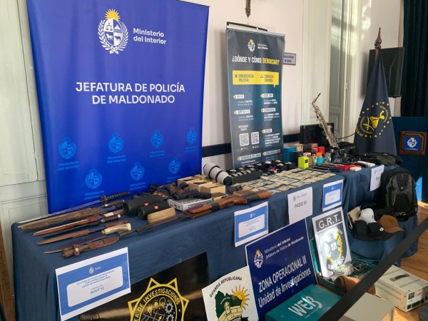 Golpe a banda de ladrones de zonas rurales; la Policía pretende localizar a los propietarios de objetos incautados